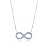 Gump's Signature Infinity Necklace in Tanzanite