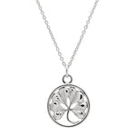 Gump's Signature Silver Four-Leaf Clover Pendant Necklace