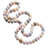 11-13mm Pastel Freshwater, Tahitian & South Sea Pearl Necklace