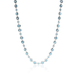 Serendipity Necklace in Swiss Blue Topaz