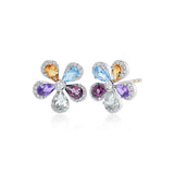 Tivoli Earrings in Multicolor Gemstones & Diamonds