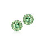 Solaris Earrings in Tsavorites