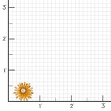 Diamond Petite Dandelion Earrings