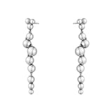Moonlight Grapes Long Drop Earrings