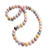 8-10mm Multicolor Tahitian, Freshwater & South Sea Pearl Necklace