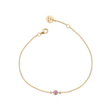 Uno Bracelet in Pink Sapphire
