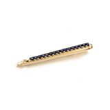 Blue Sapphire & Yellow Gold Hair Pin