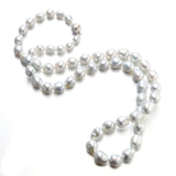 Baroque White South Sea Pearl Long Necklace