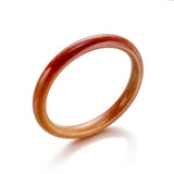 58mm Red Jadeite Bangle