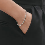 Reflect Link Bracelet, Silver
