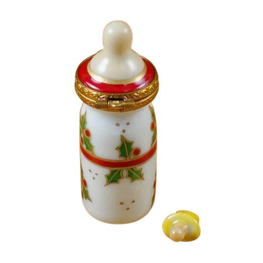 'My First Christmas' Baby Bottle with Pacifier Limoges