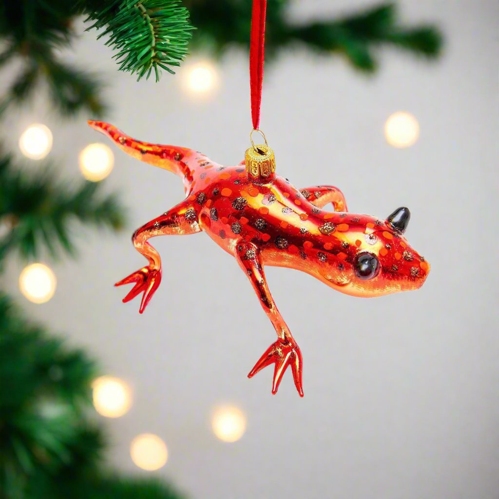 Flame Lizard Ornament