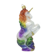 Rainbow Unicorn Ornament