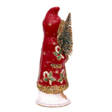 Santa in Candy Cane Coat
