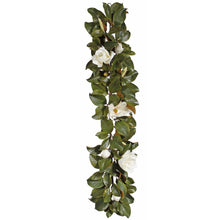 Holiday Magnolia Garland, 5'