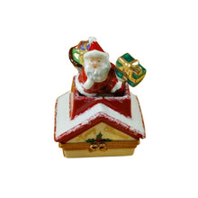 Santa Claus on Chimney Limoges