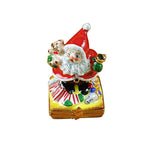 Santa with Bell Limoges