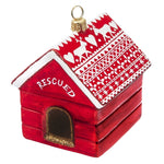 Rescued Dog House Ornament
