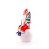 Vintage Santa on Snowball