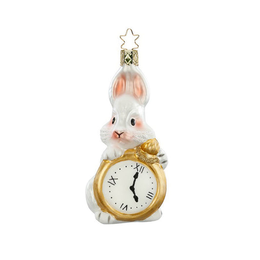 Tea Party White Rabbit Ornament