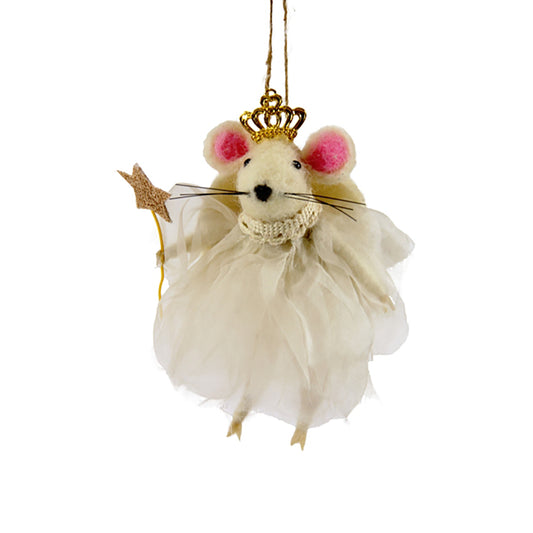 Cody Foster Fairy Mouse Felt Ornament