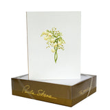 Lily Twist Note Cards, Set of 8