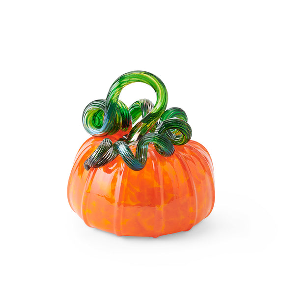 Glass Pumpkin, Orange