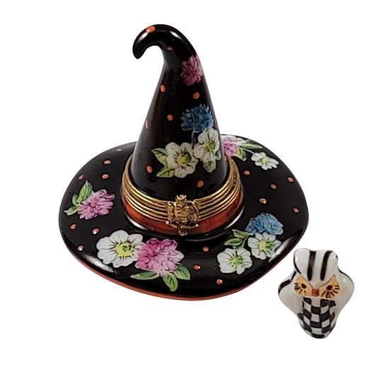 Floral Witch's Hat Limoges