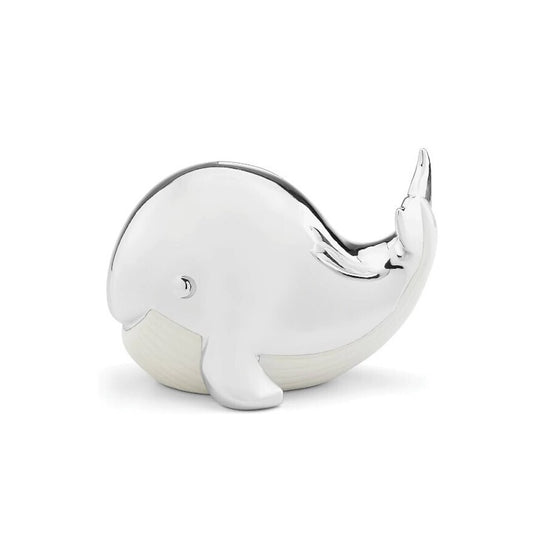 Reed & Barton Whale Coin Bank