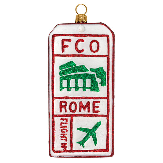 Rome, Italy Luggage Tag Ornament