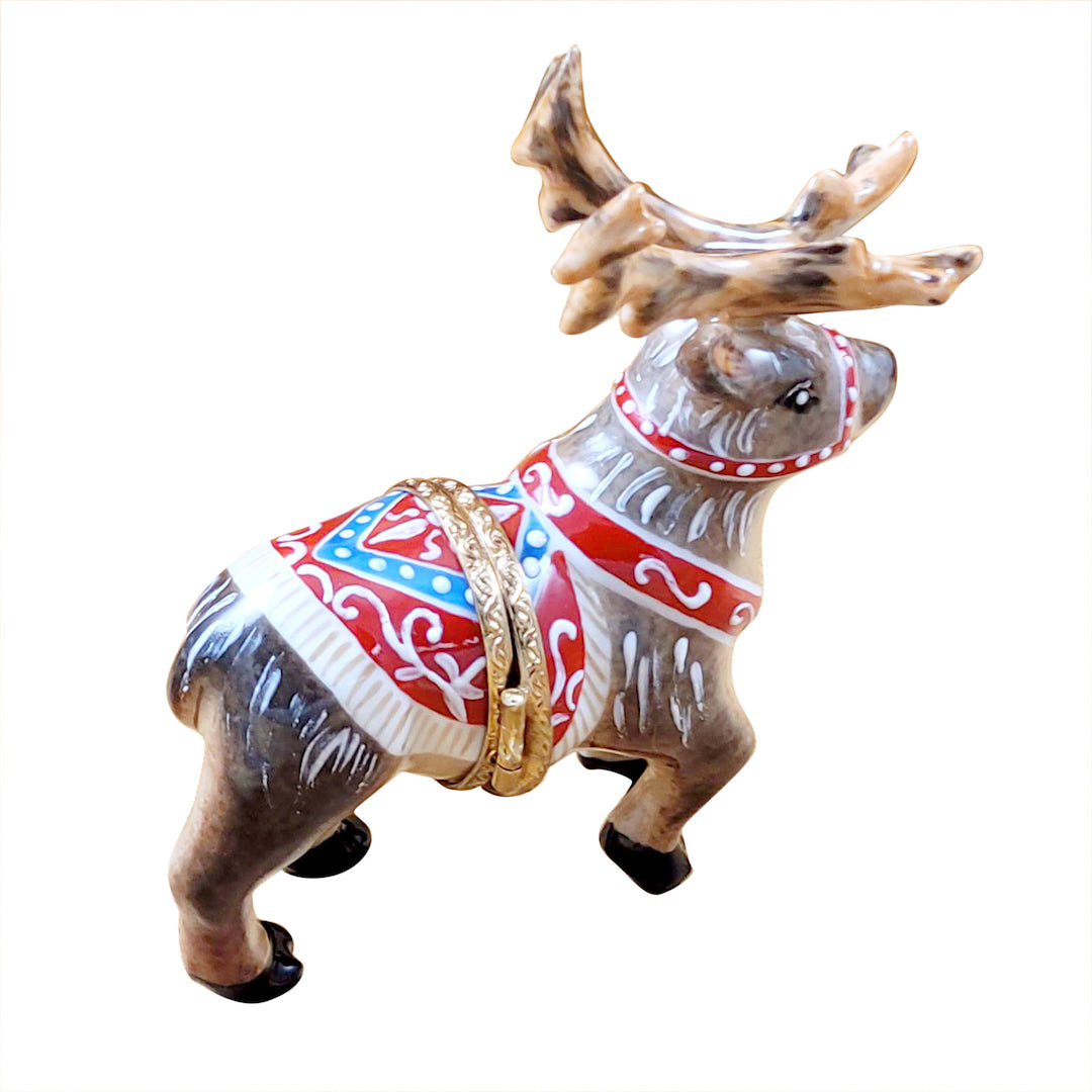 Reindeer with Antlers Limoges