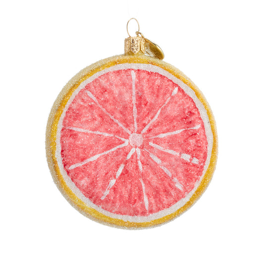 Grapefruit Slice Ornament