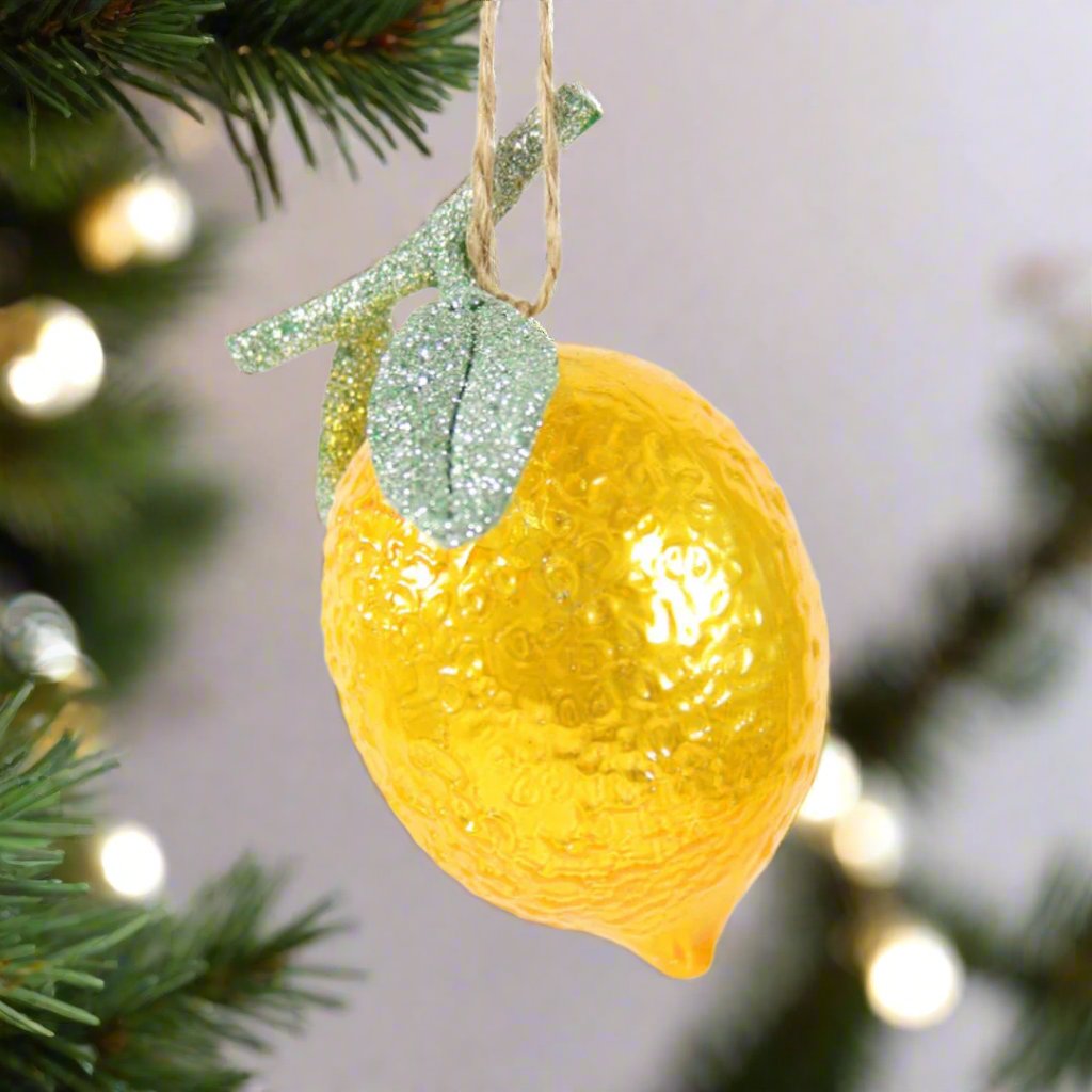 Lemon Ornament