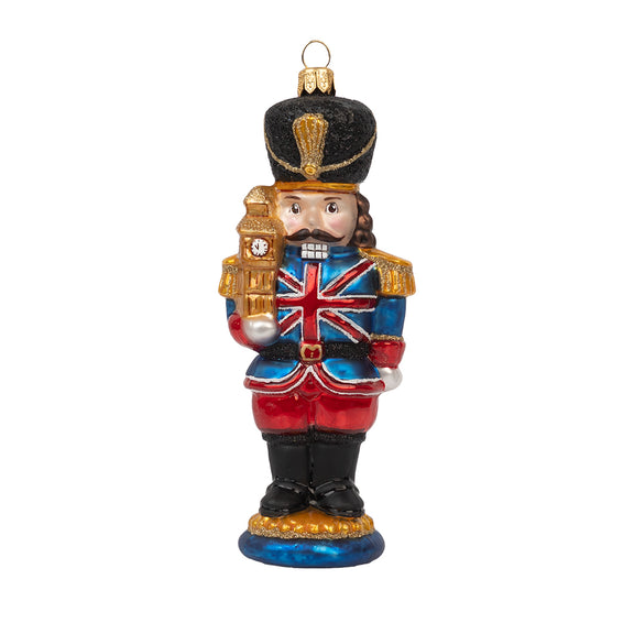 British Nutcracker Ornament