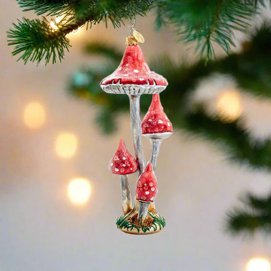 Mushroom Cluster Ornament