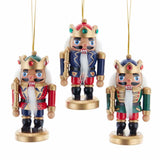 Nutcracker King Ornaments, Set of 3