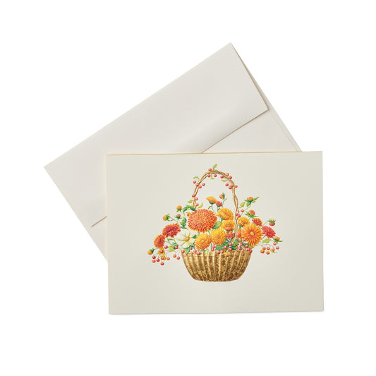 Paula Skene Fall Florals Note Cards, Set of 8