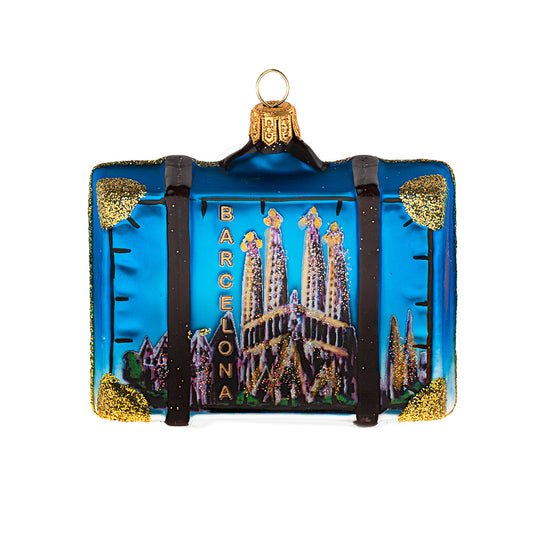 Spain Suitcase Ornament