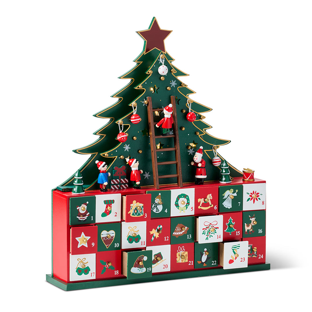 North Pole Xmas Tree Advent Calendar