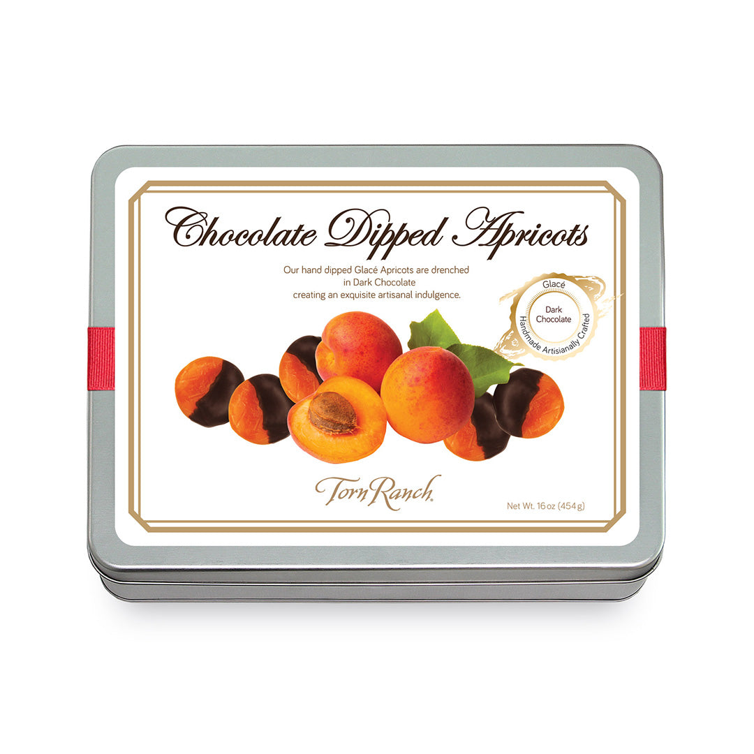 Chocolate-Dipped Apricots, 12pc