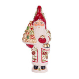 Father Christmas in Floral Coat