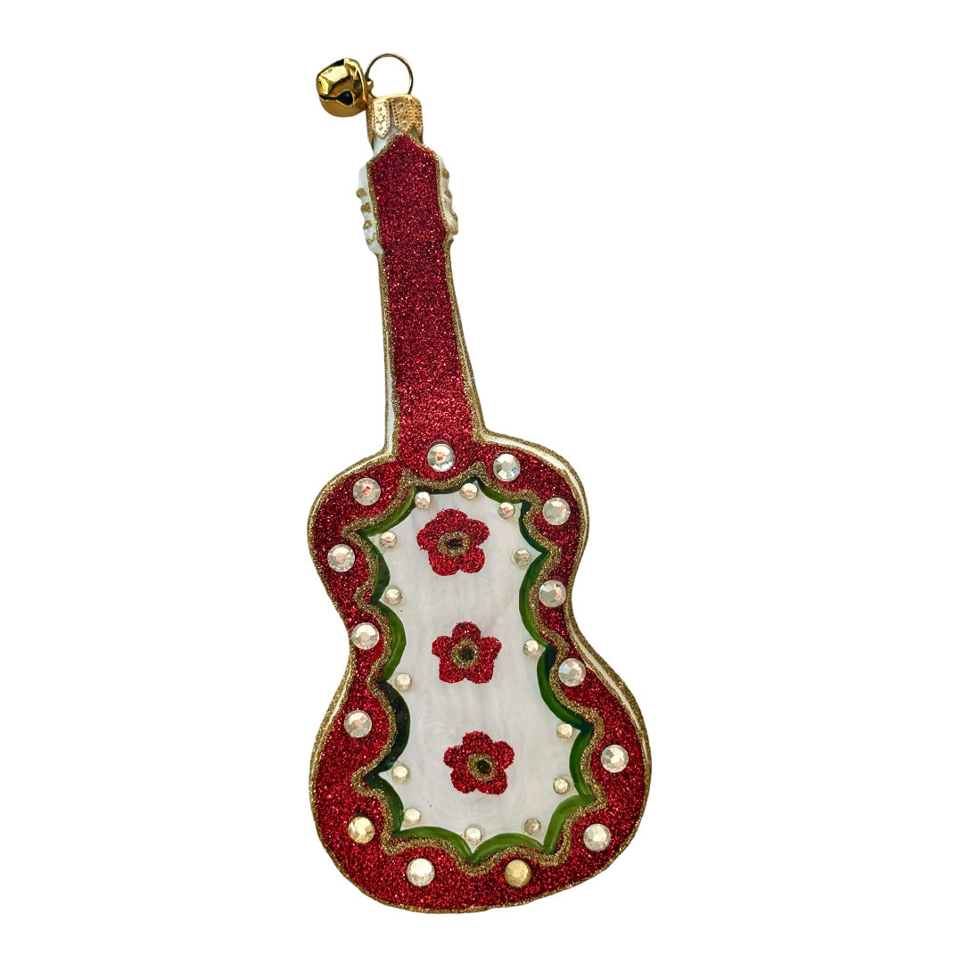 Holiday Song Guitar Ornament