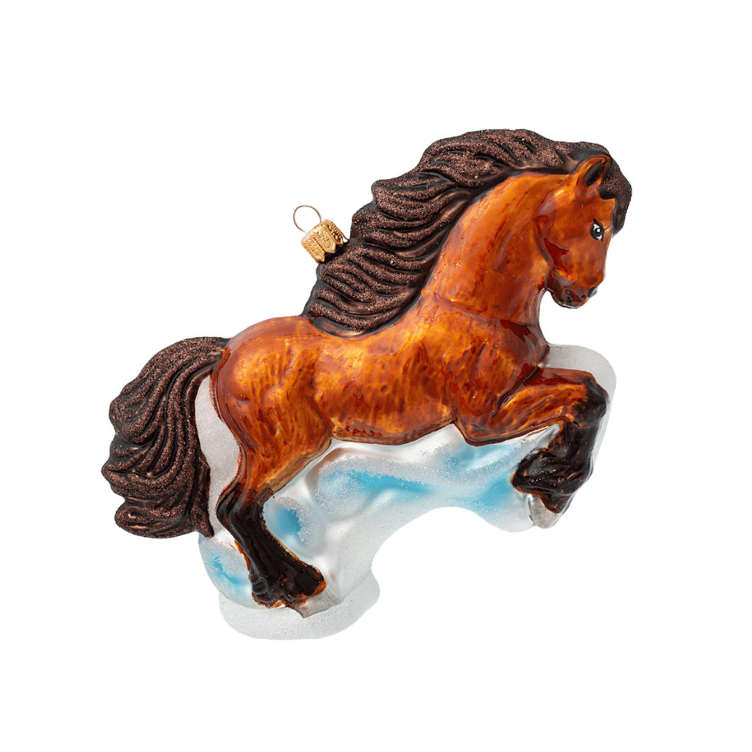 Jumping Horse Ornament