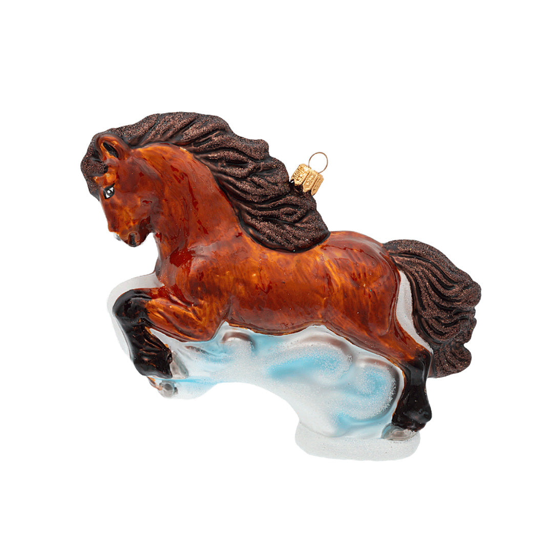 Jumping Horse Ornament