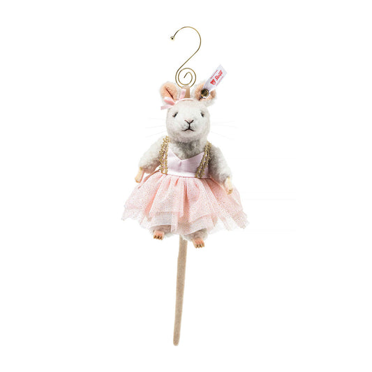 Steiff Limited-Edition Ballerina Mouse Ornament