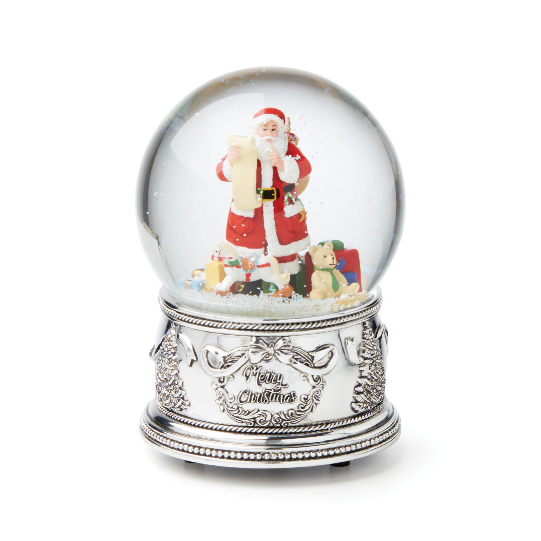 Santa Claus Musical Snowglobe