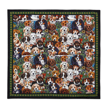 Halcyon Days Dogs Leave Paw Prints Scarf