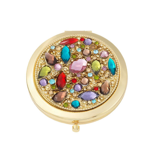 Jeweled Compact Mirror