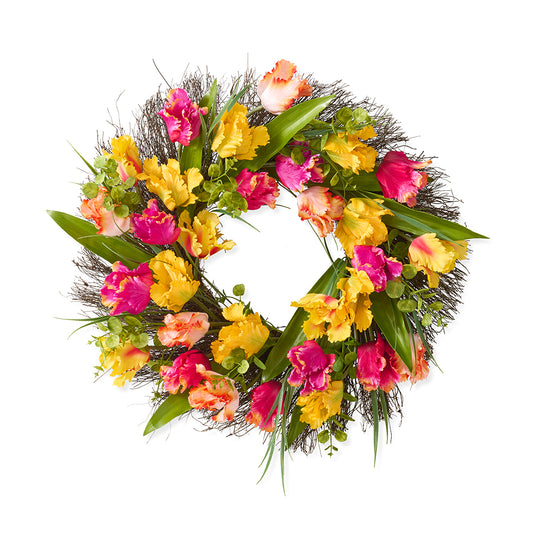 Gump's Printemps Tulip Wreath