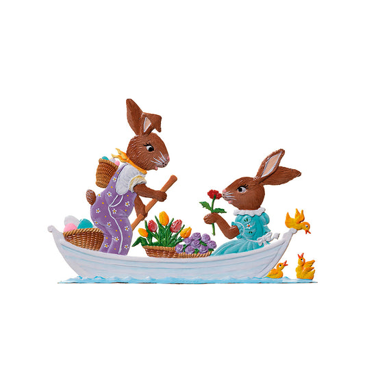 Wilhelm Schweizer Bunnies on a Boat